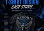 create modern custom t shirt designs for clothing brands